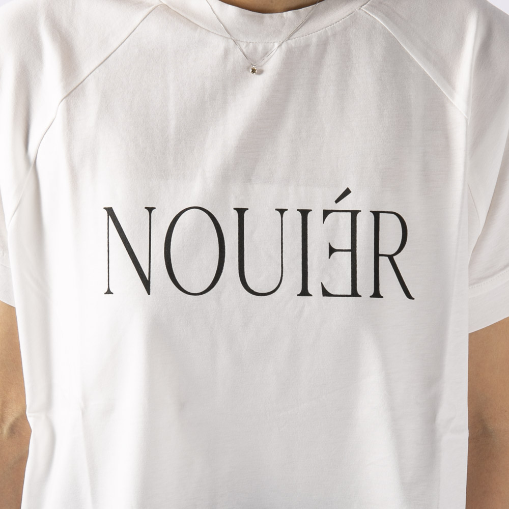 バントロア vingtrois レディーストップス ドライタッチコットン アクセントロゴTシャツ (01) 980-21108【FITHOUSE ONLINE SHOP】
