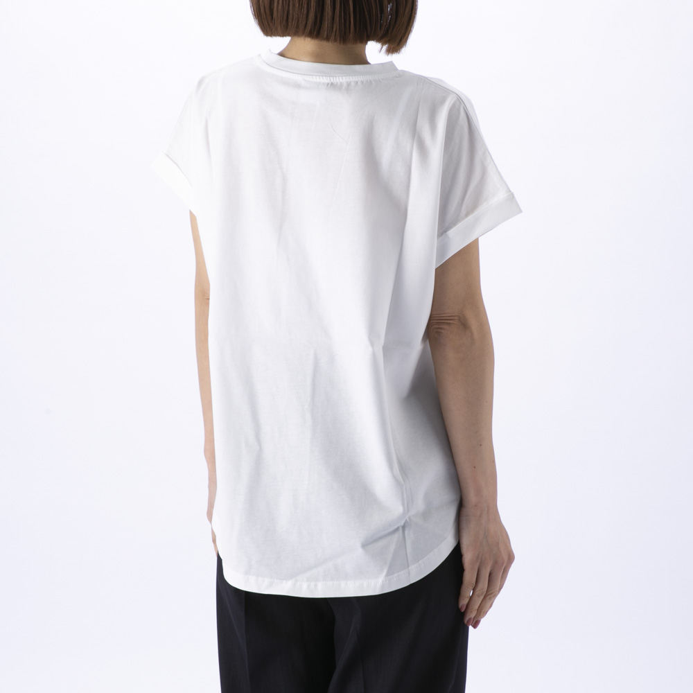 バントロア vingtrois レディーストップス ドライタッチコットン ターンバックTシャツ 980-23116【FITHOUSE ONLINE SHOP】