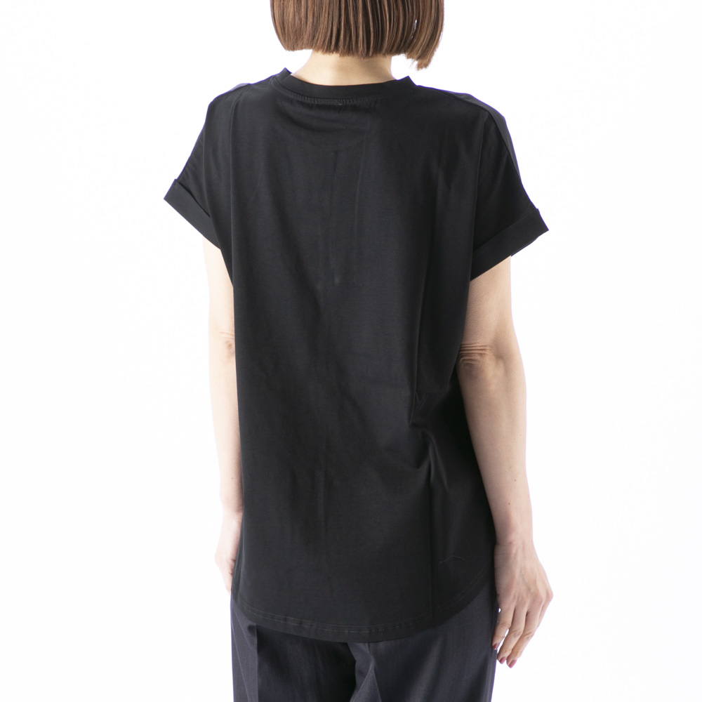 バントロア vingtrois レディーストップス ドライタッチコットン ターンバックTシャツ 980-23116【FITHOUSE ONLINE SHOP】