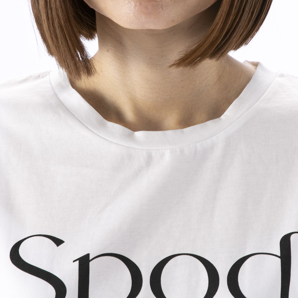 バントロア vingtrois レディーストップス ドライタッチコットン SPOD ロゴTシャツ 980-23109【FITHOUSE ONLINE SHOP】
