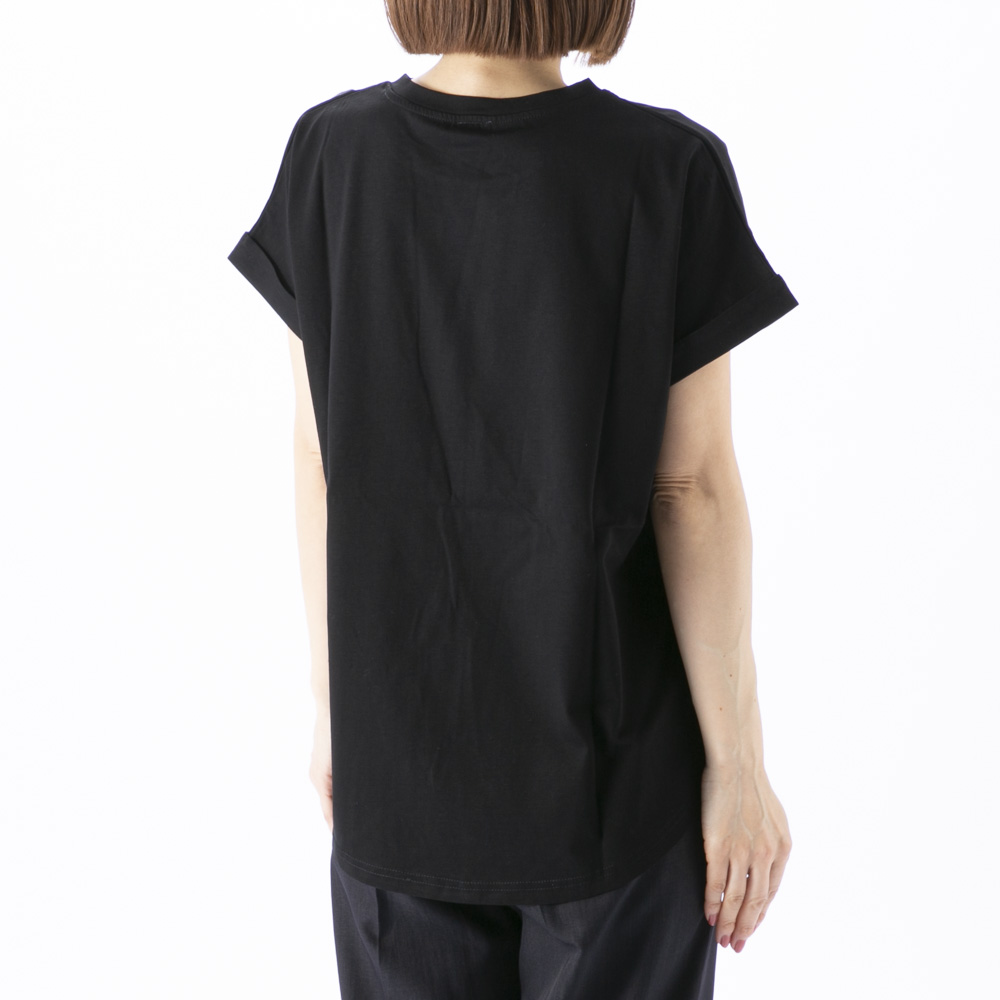 バントロア vingtrois レディーストップス ドライタッチコットン SPOD ロゴTシャツ 980-23109【FITHOUSE ONLINE SHOP】