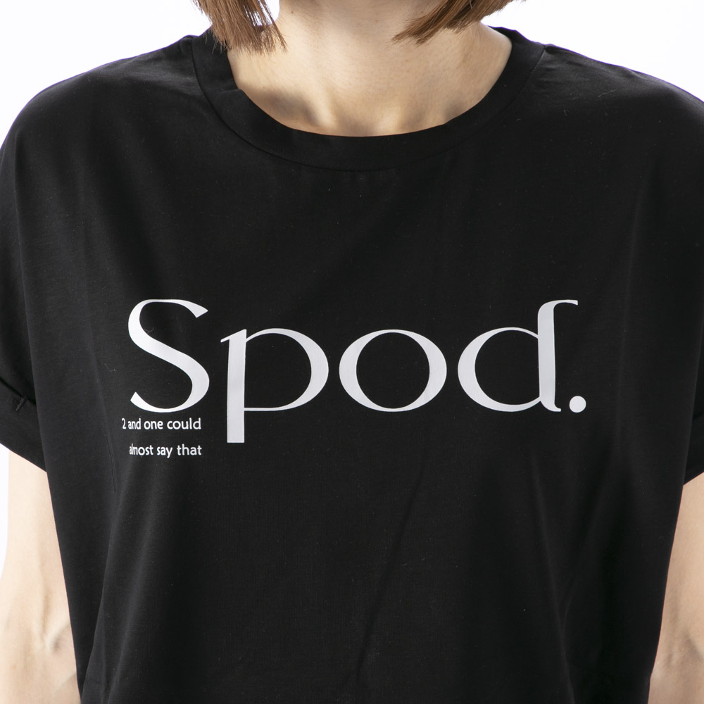 バントロア vingtrois レディーストップス ドライタッチコットン SPOD ロゴTシャツ 980-23109【FITHOUSE ONLINE SHOP】