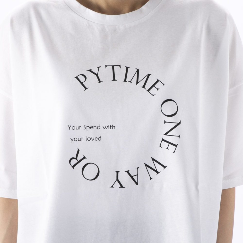 バントロア vingtrois レディーストップス ドライタッチコットン サークルフォントロゴTシャツ 980-23113【FITHOUSE ONLINE SHOP】