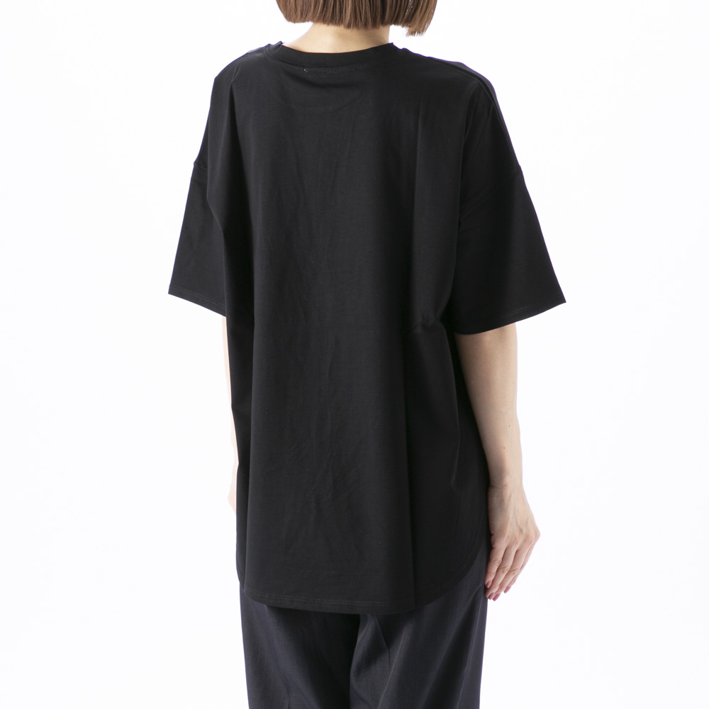 バントロア vingtrois レディーストップス ドライタッチコットン サークルフォントロゴTシャツ 980-23113【FITHOUSE ONLINE SHOP】
