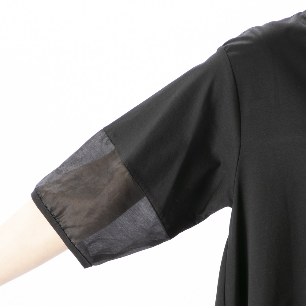 ノアジェ NOA-GE レディーストップス シルケットスムース チュニック 121-5317-9779/79【FITHOUSE ONLINE SHOP】