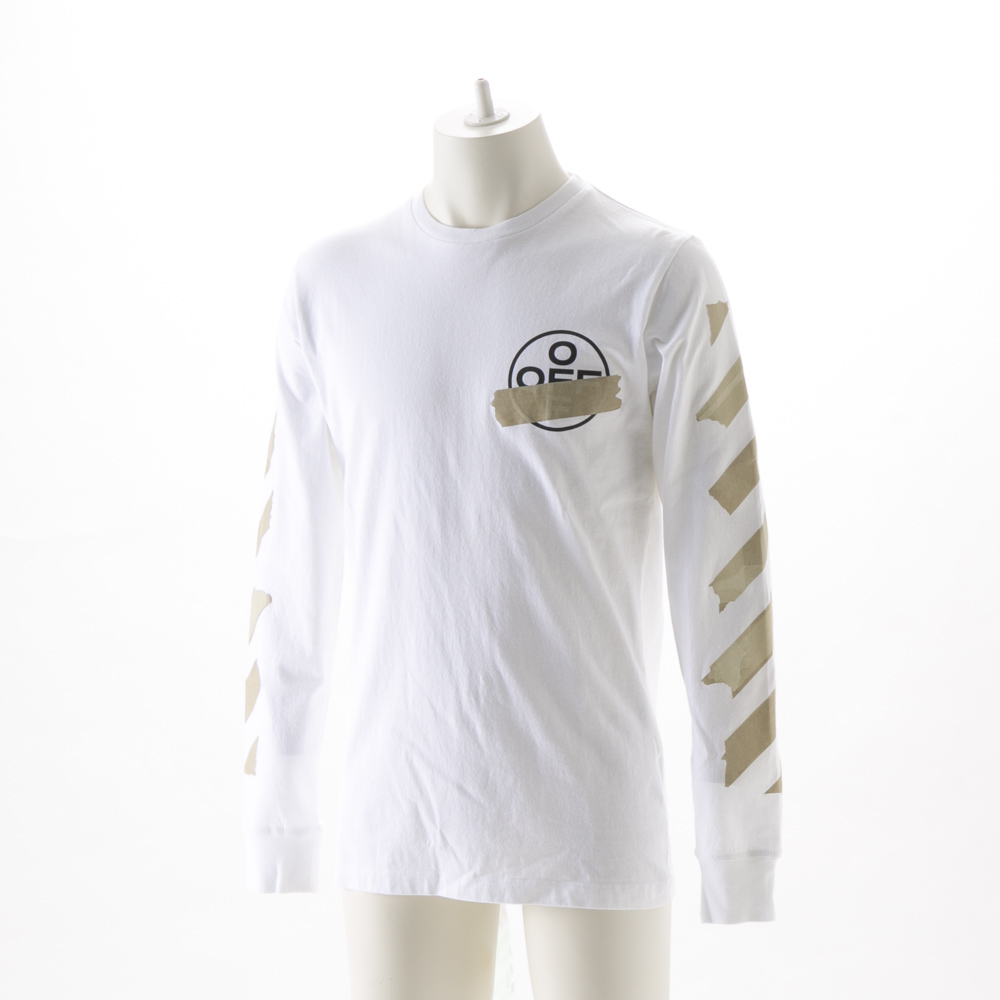 オフホワイト Off White メンズトップス Tape Arrows L S Tee Omab001r Fithouse Online Shop フィットハウス公式オンラインショップ Fit House Online Shop