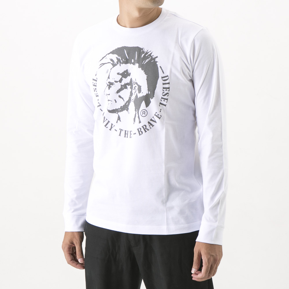 ディーゼル Diesel メンズトップス ﾌﾞﾚｲﾌﾞﾏﾝﾛｺﾞﾛﾝt 00sey7 R091b Fithouse Online Shop フィットハウス公式オンラインショップ Fit House Online Shop