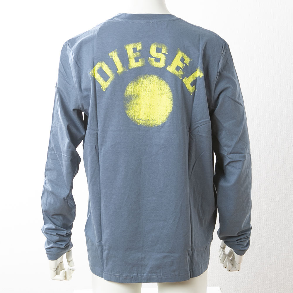 ディーゼル DIESEL メンズトップス T-DIEGOR-LS-K1 T-SHIRT A08832/0GRAI【FITHOUSE ONLINE SHOP】