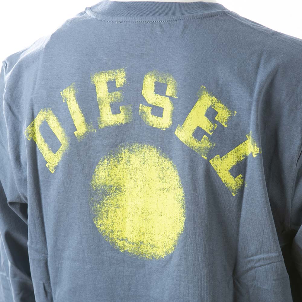 ディーゼル DIESEL メンズトップス T-DIEGOR-LS-K1 T-SHIRT A08832/0GRAI【FITHOUSE ONLINE SHOP】