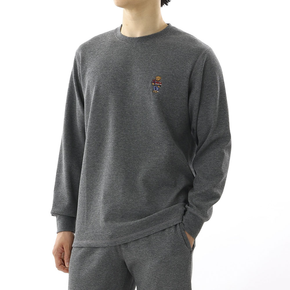 ポロラルフローレン POLO RALPH LAUREN メンズトップス HOLIDAY BEAR WAFFELE LONG SLEEVE CREW NECK RM8-Y003 089【FITHOUSE ONLINE SHOP】