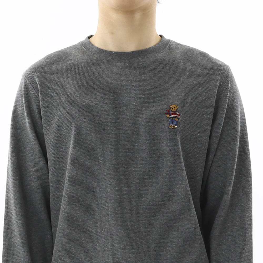 ポロラルフローレン POLO RALPH LAUREN メンズトップス HOLIDAY BEAR WAFFELE LONG SLEEVE CREW NECK RM8-Y003 089【FITHOUSE ONLINE SHOP】