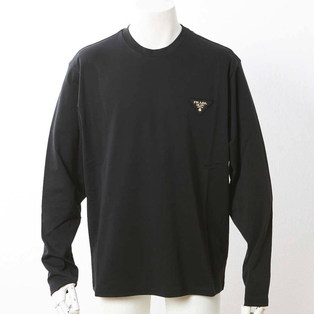 プラダ PRADA Tシャツ メンズ Lサイズ ブラック | hartwellspremium.com