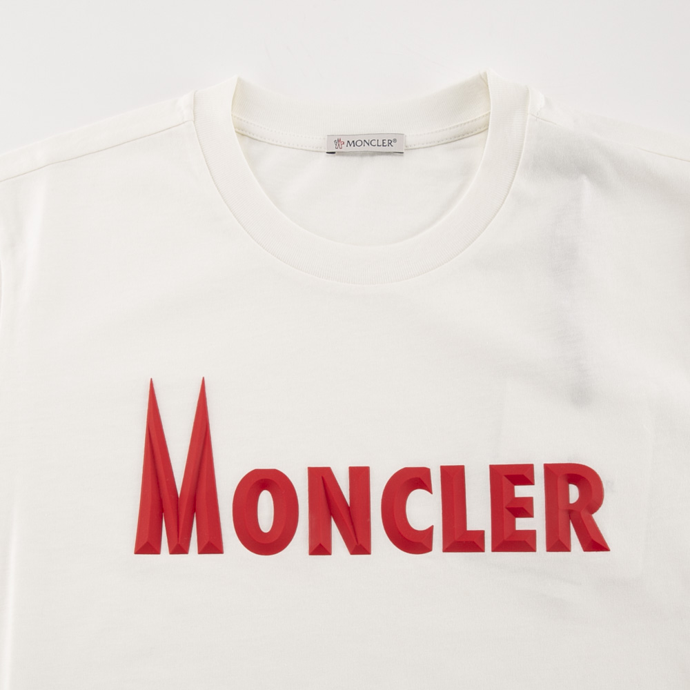 モンクレール MONCLER メンズトップス コットンジャージ素材 ラバー加工ロゴプリント 8D000.08.829HP【FITHOUSE ONLINE SHOP】