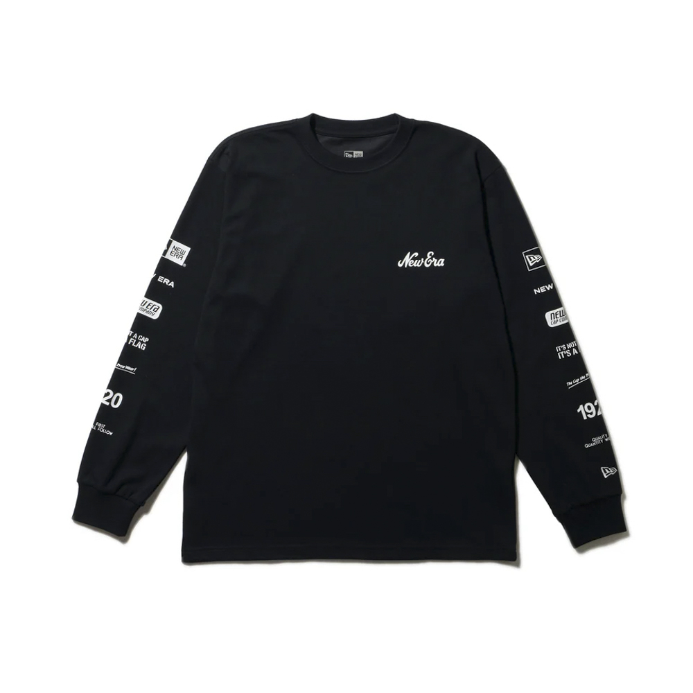 ニューエラ NEW ERA メンズトップス LS PF TEE ARCHIVE LOGO BLK 14324687【FITHOUSE ONLINE SHOP】