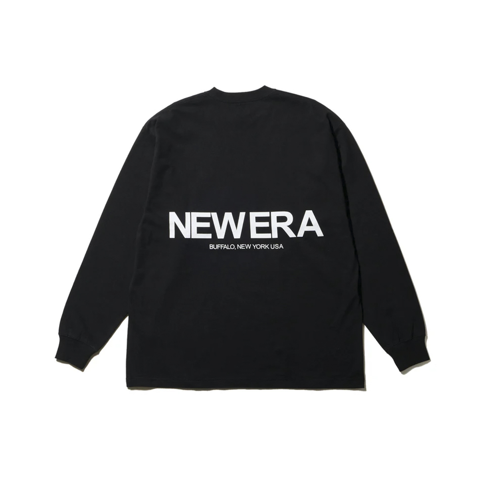 ニューエラ NEW ERA メンズトップス LS OS CT TEE THE ORIGIN BLK 14324697【FITHOUSE ONLINE SHOP】