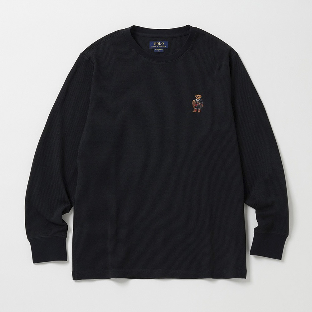 ポロラルフローレン POLO RALPH LAUREN ワッフルロングスリーブ クルーネック ホリデーベア刺繍 RM8-C002【FITHOUSE ONLINE SHOP】