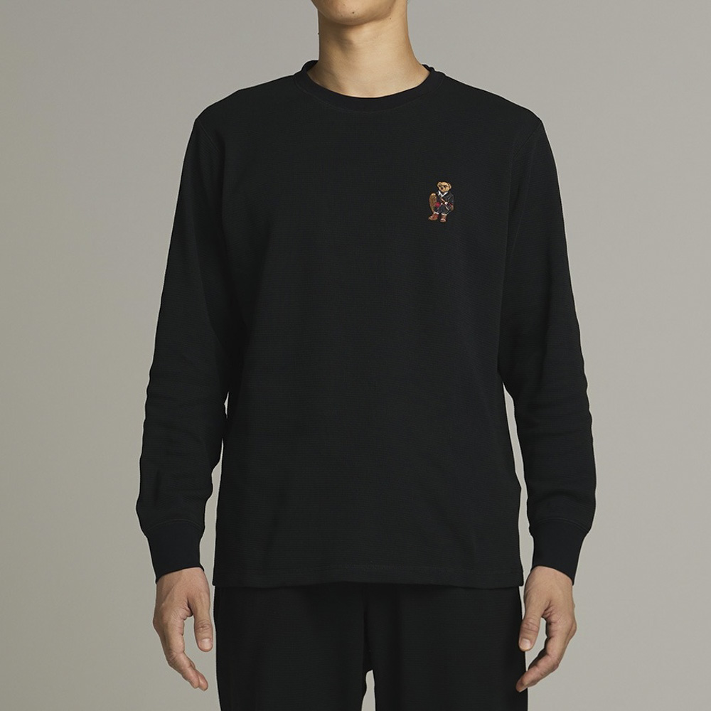 ポロラルフローレン POLO RALPH LAUREN ワッフルロングスリーブ クルーネック ホリデーベア刺繍 RM8-C002【FITHOUSE ONLINE SHOP】
