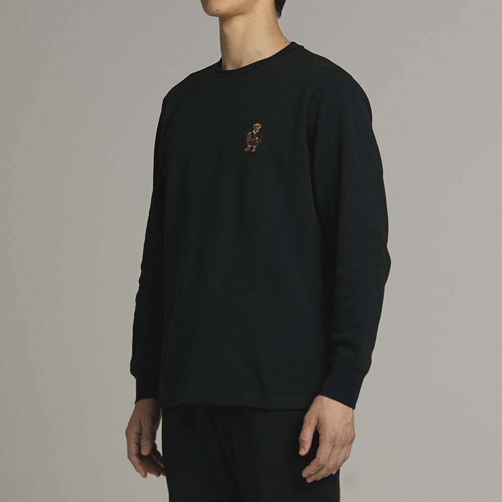 ポロラルフローレン POLO RALPH LAUREN ワッフルロングスリーブ クルーネック ホリデーベア刺繍 RM8-C002【FITHOUSE ONLINE SHOP】