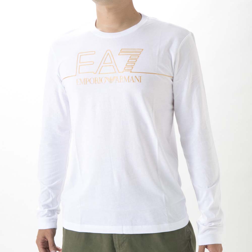 イーエーセブン EA7 メンズトップス ゴールドラベル 長袖Tシャツ 6KPT31/PJM9Z【FITHOUSE ONLINE SHOP】