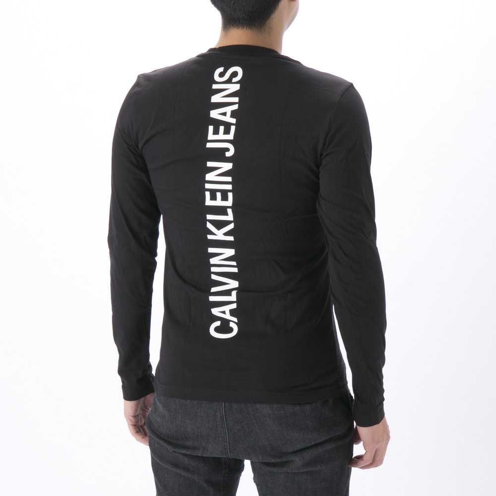カルバンクラインジーンズ Calvin Klein Jeans メンズトップス ESSENTIAL BACK INSTIT LS TEE J30J3199560【FITHOUSE ONLINE SHOP】