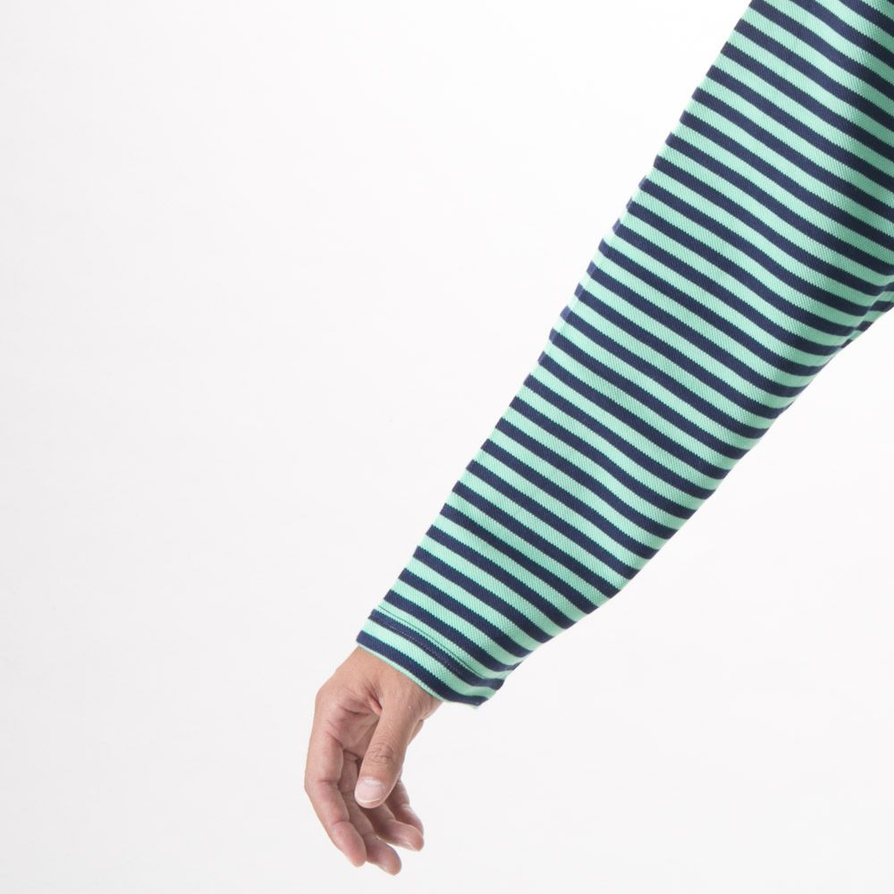 パスタイムラボ PASTIME?LAB メンズトップス 鹿の子ボーダー L/S PTL-1-0065【FITHOUSE ONLINE SHOP】