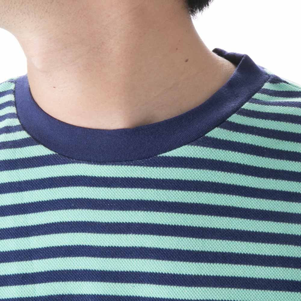 パスタイムラボ PASTIME?LAB メンズトップス 鹿の子ボーダー L/S PTL-1-0065【FITHOUSE ONLINE SHOP】