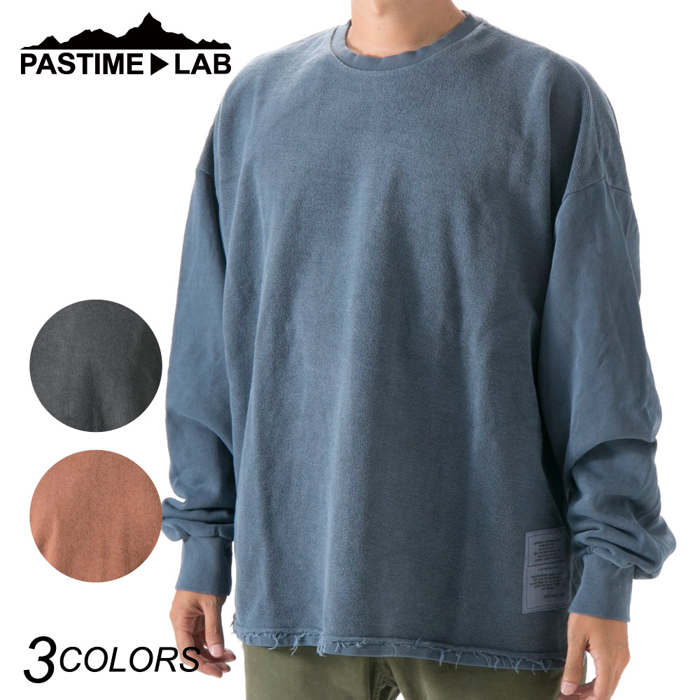 パスタイムラボ PASTIME▶LAB メンズトップス ピグメント裏使いC/N PTL-1-0067【FITHOUSE ONLINE SHOP】