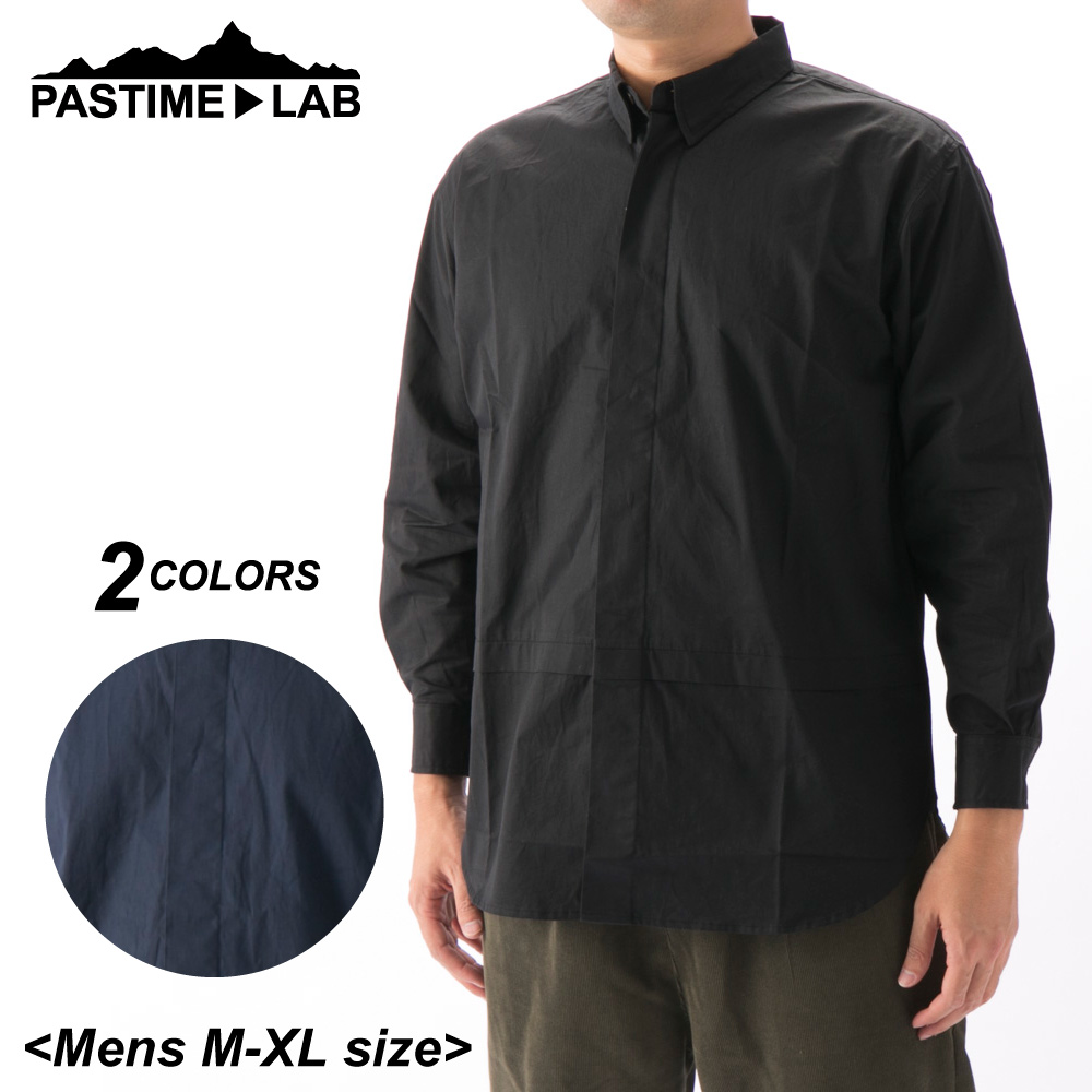 パスタイムラボ PASTIME▶LAB メンズトップス ツイルBIGシャツ PTL-1-0088【FITHOUSE ONLINE SHOP】