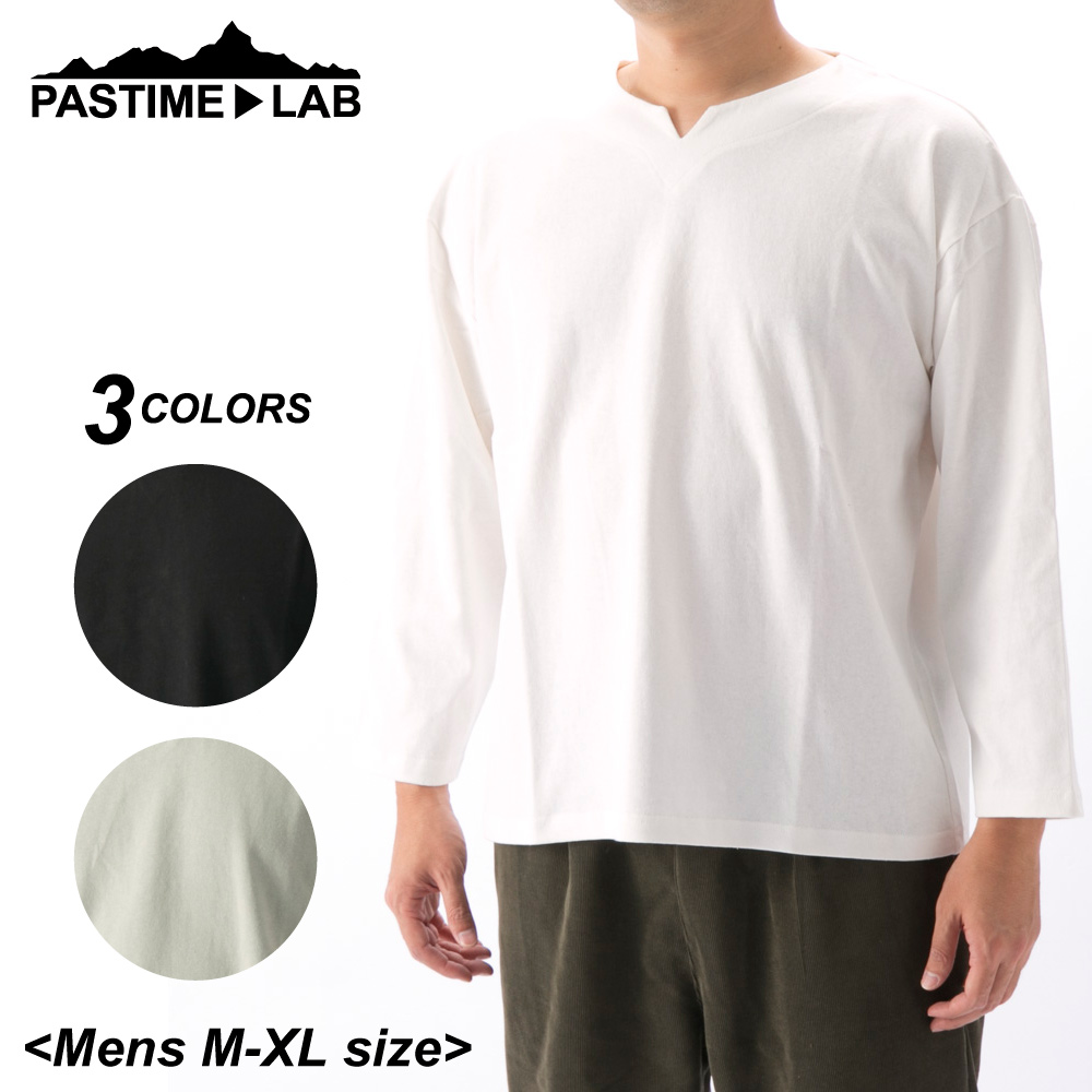 パスタイムラボ PASTIME▶LAB メンズトップス KEYNECK TEE PTL-1-0089【FITHOUSE ONLINE SHOP】