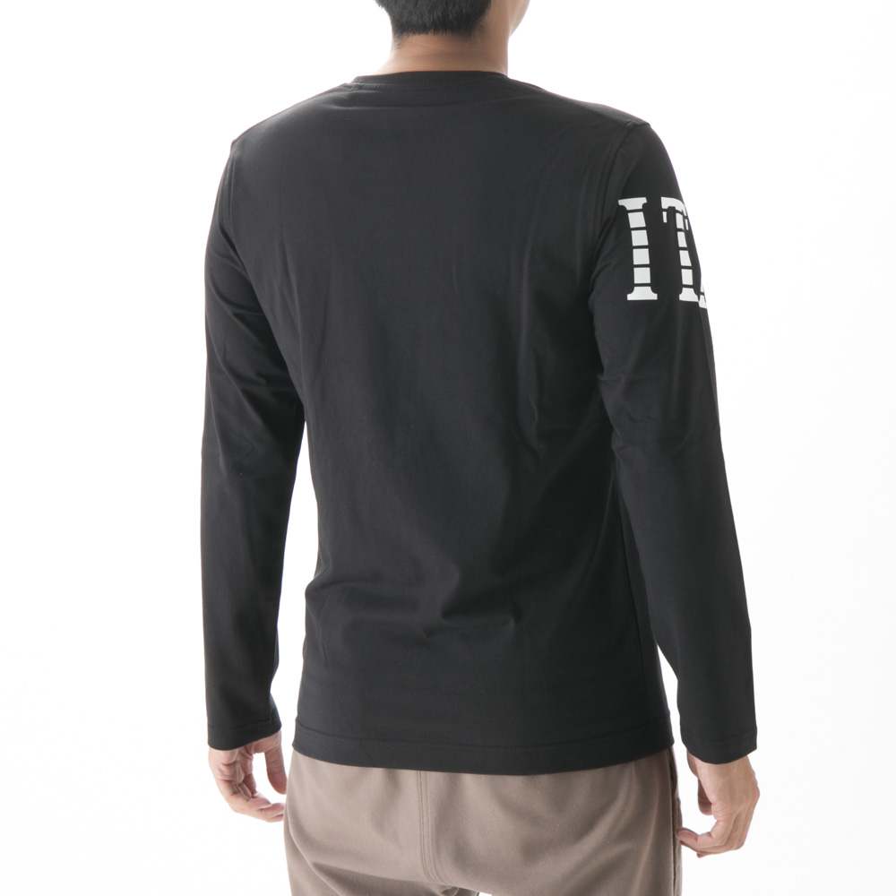 ヴィオラ VIOLA メンズトップス 胸ラインプリント C/N 21115【FITHOUSE ONLINE SHOP】