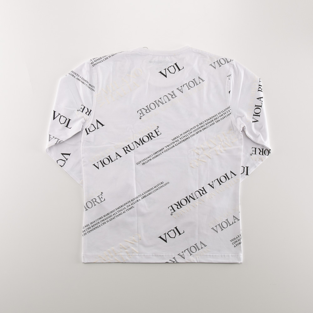 ヴィオラ VIOLA メンズトップス 総柄 長袖Tシャツ  Y52110【FITHOUSE ONLINE SHOP】
