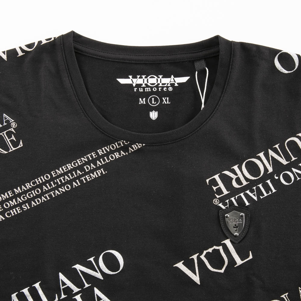 ヴィオラ VIOLA メンズトップス 総柄 長袖Tシャツ  Y52110【FITHOUSE ONLINE SHOP】