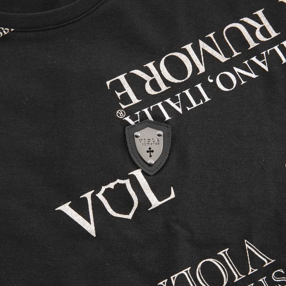 ヴィオラ VIOLA メンズトップス 総柄 長袖Tシャツ  Y52110【FITHOUSE ONLINE SHOP】