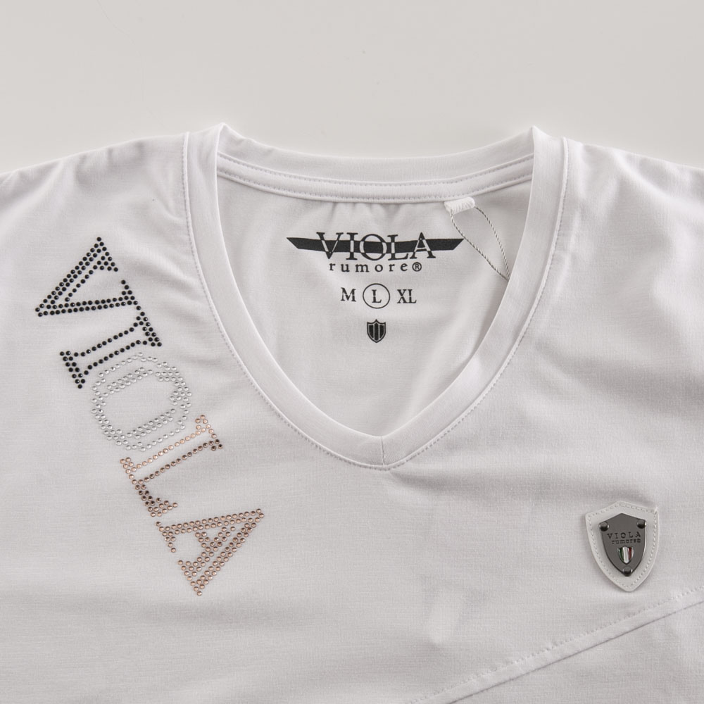 ヴィオラ VIOLA メンズトップス 発砲プリント 切替長袖Tシャツ  Y52113【FITHOUSE ONLINE SHOP】