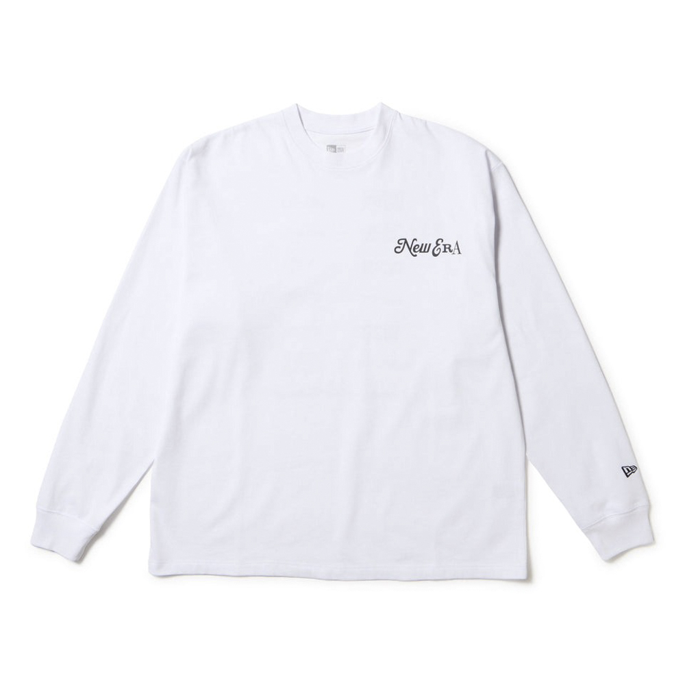 ニューエラ NEW ERA メンズトップス 長袖 オーバーサイズド コットン Tシャツ Archive Mix Logo 14682700【FITHOUSE ONLINE SHOP】