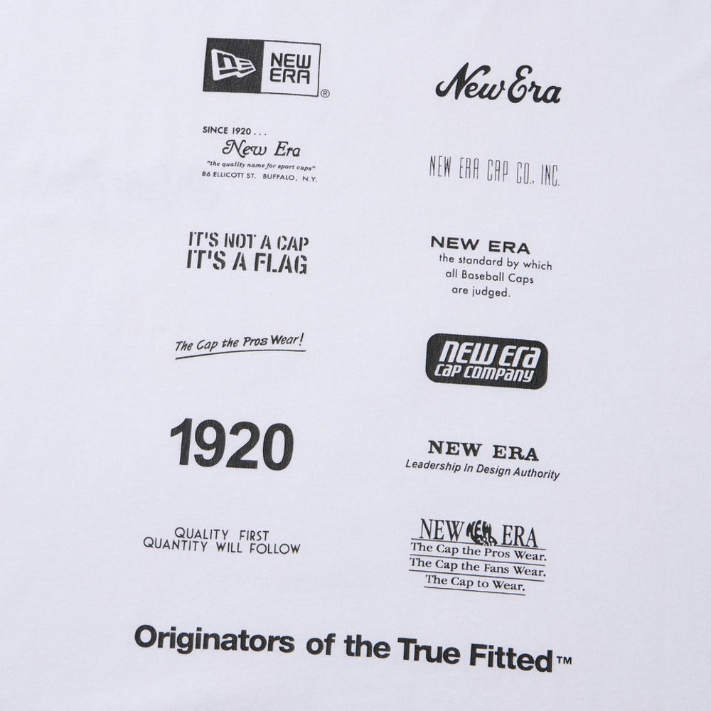 ニューエラ NEW ERA メンズトップス 長袖 オーバーサイズド コットン Tシャツ Archive Mix Logo 14682700【FITHOUSE ONLINE SHOP】