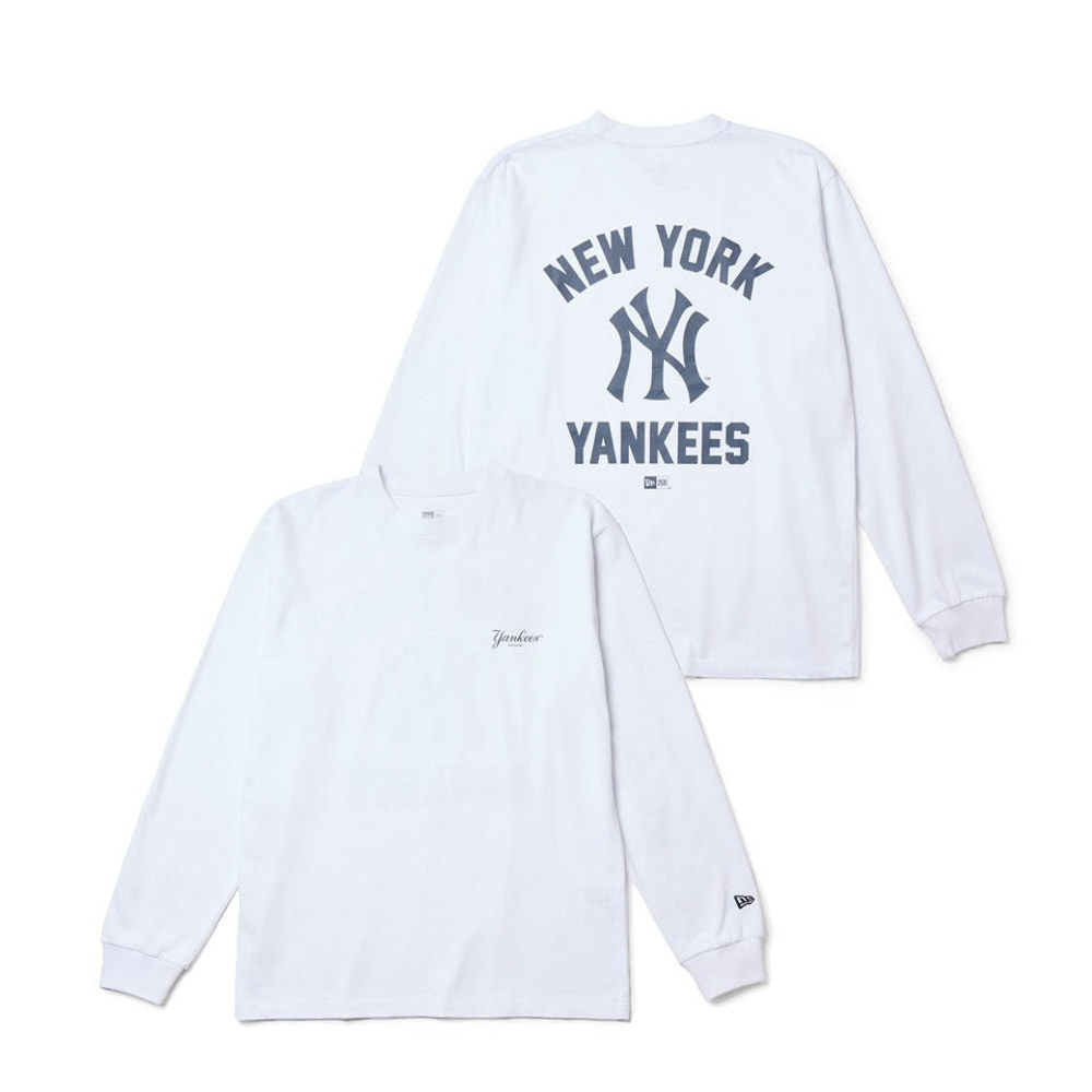ニューエラ NEW ERA メンズトップス 長袖 コットン Tシャツ ニューヨーク・ヤンキース レギュラーフィット 14682708【FITHOUSE ONLINE SHOP】