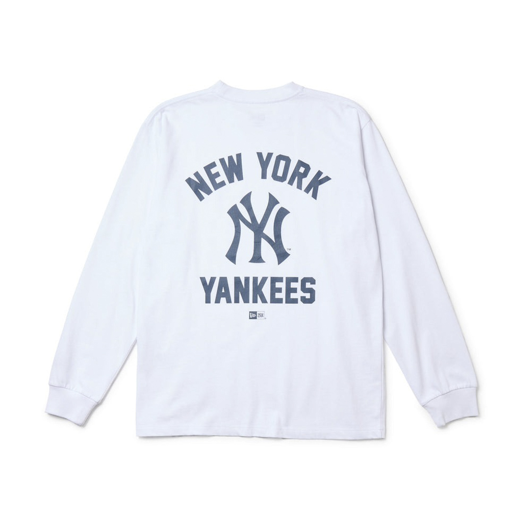 ニューエラ NEW ERA メンズトップス 長袖 コットン Tシャツ ニューヨーク・ヤンキース レギュラーフィット 14682708【FITHOUSE ONLINE SHOP】