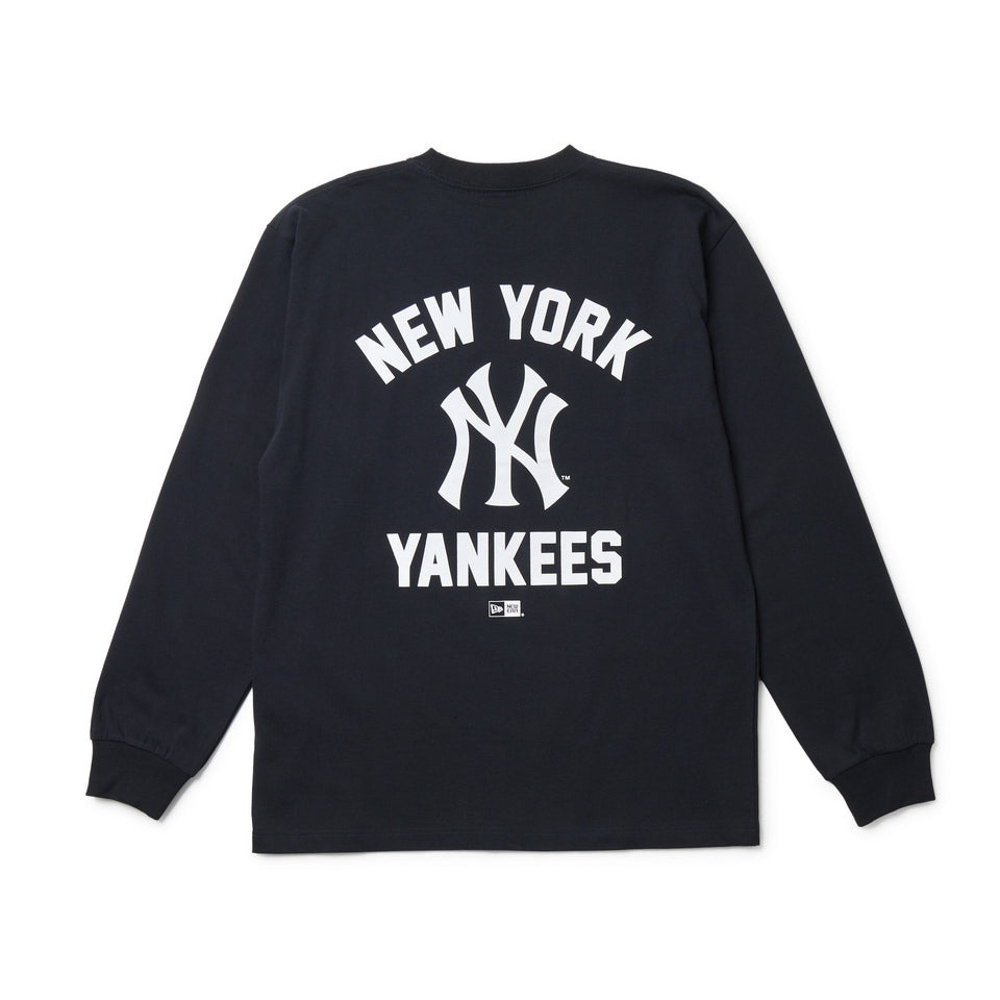 ニューエラ NEW ERA メンズトップス 長袖 コットン Tシャツ ニューヨーク・ヤンキース レギュラーフィット 14682709【FITHOUSE ONLINE SHOP】