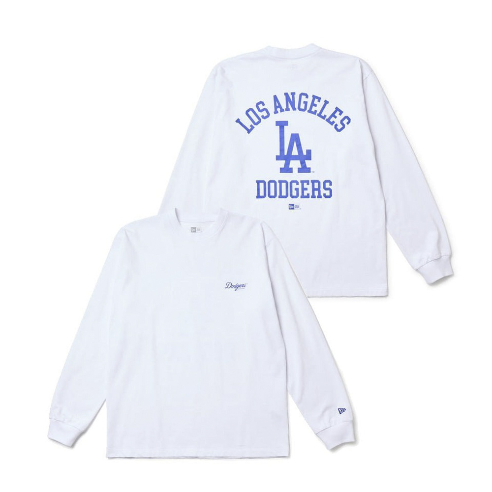 ニューエラ NEW ERA メンズトップス 長袖 コットン Tシャツ ロサンゼルス・ドジャース レギュラーフィット 14682710【FITHOUSE ONLINE SHOP】