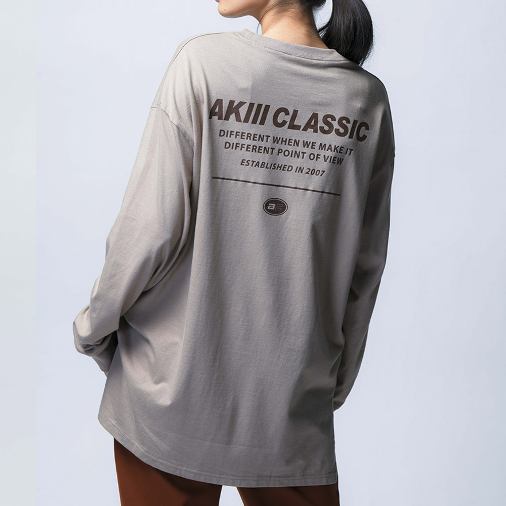 アキクラシック AKIIICLASSIC レディーストップス L/S T-SHIRT SAK-2106【FITHOUSE ONLINE SHOP】