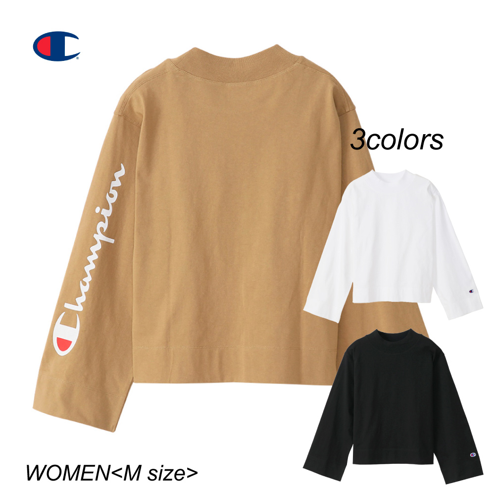 チャンピオン champion レディーストップス LONG SLEEVE T-SHIRT CW-U403【FITHOUSE ONLINE SHOP】