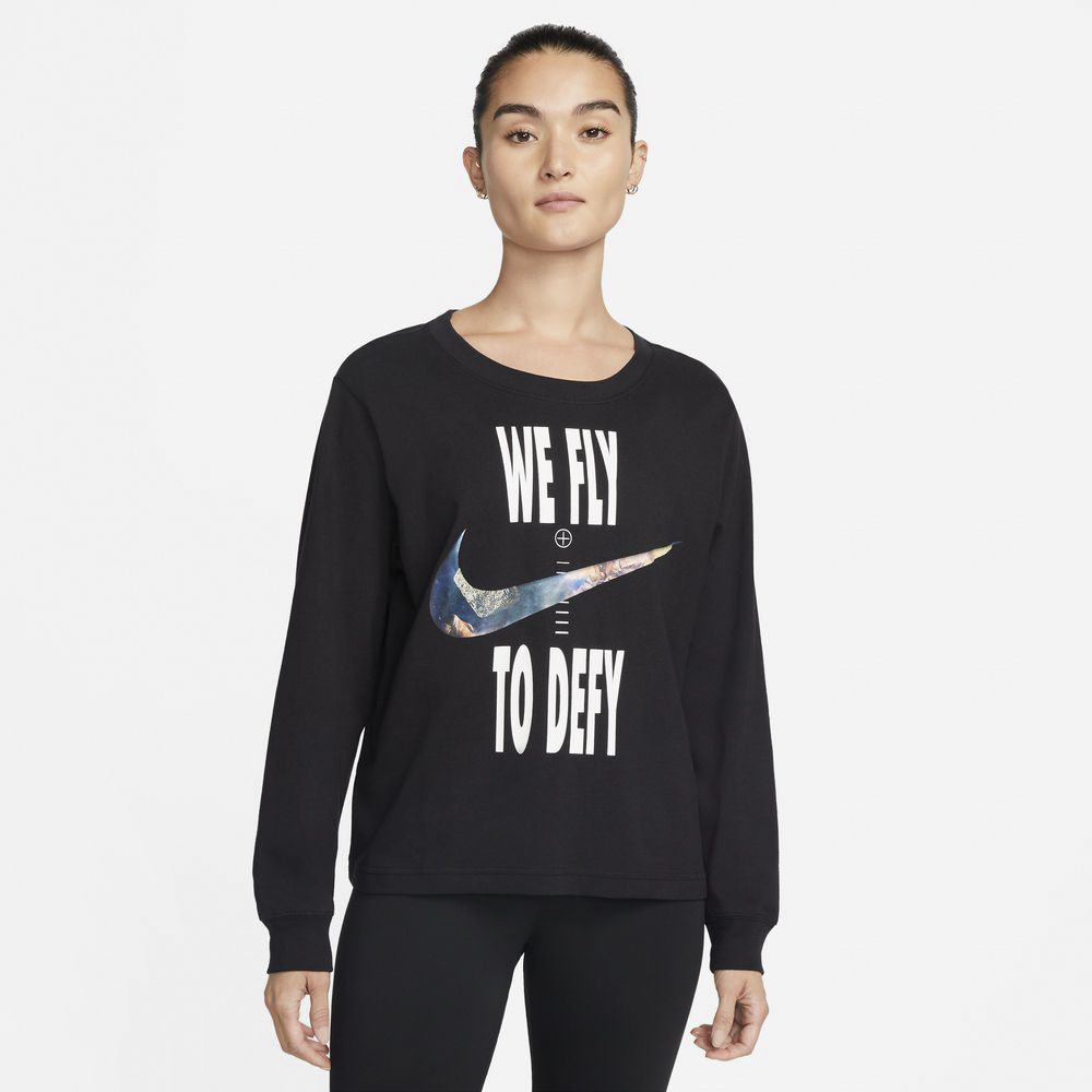 ナイキ NIKE レディーストップス ナイキウィメンズ DF BF スウッシュ フライ L/S Tシャツ DX0727【FITHOUSE ONLINE  SHOP】 フィットハウス公式オンラインショップ FIT HOUSE ONLINE SHOP