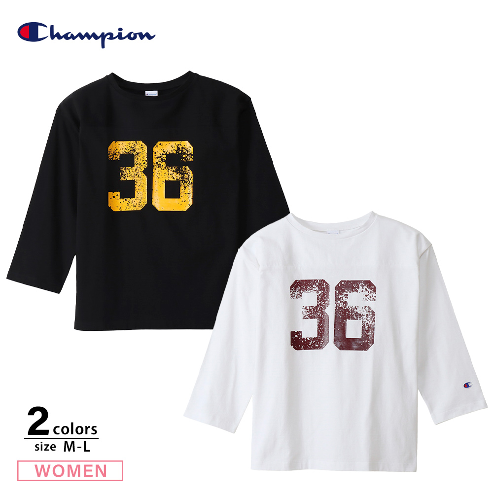 チャンピオン champion レディーストップス ウィメンズ ロングスリーブTシャツ CW-X403【FITHOUSE ONLINE SHOP】