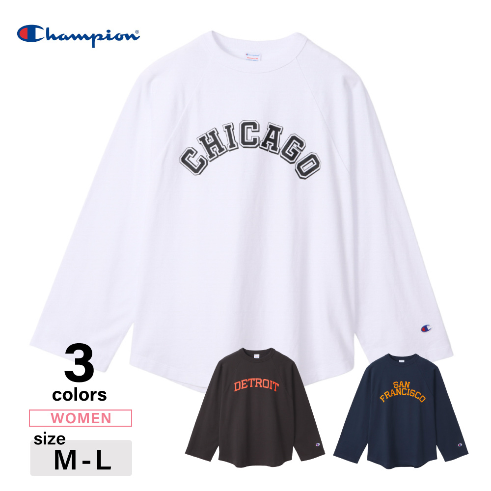 チャンピオン champion レディーストップス LONG SLEEVE T-SHIRT CW-Y404【FITHOUSE ONLINE SHOP】