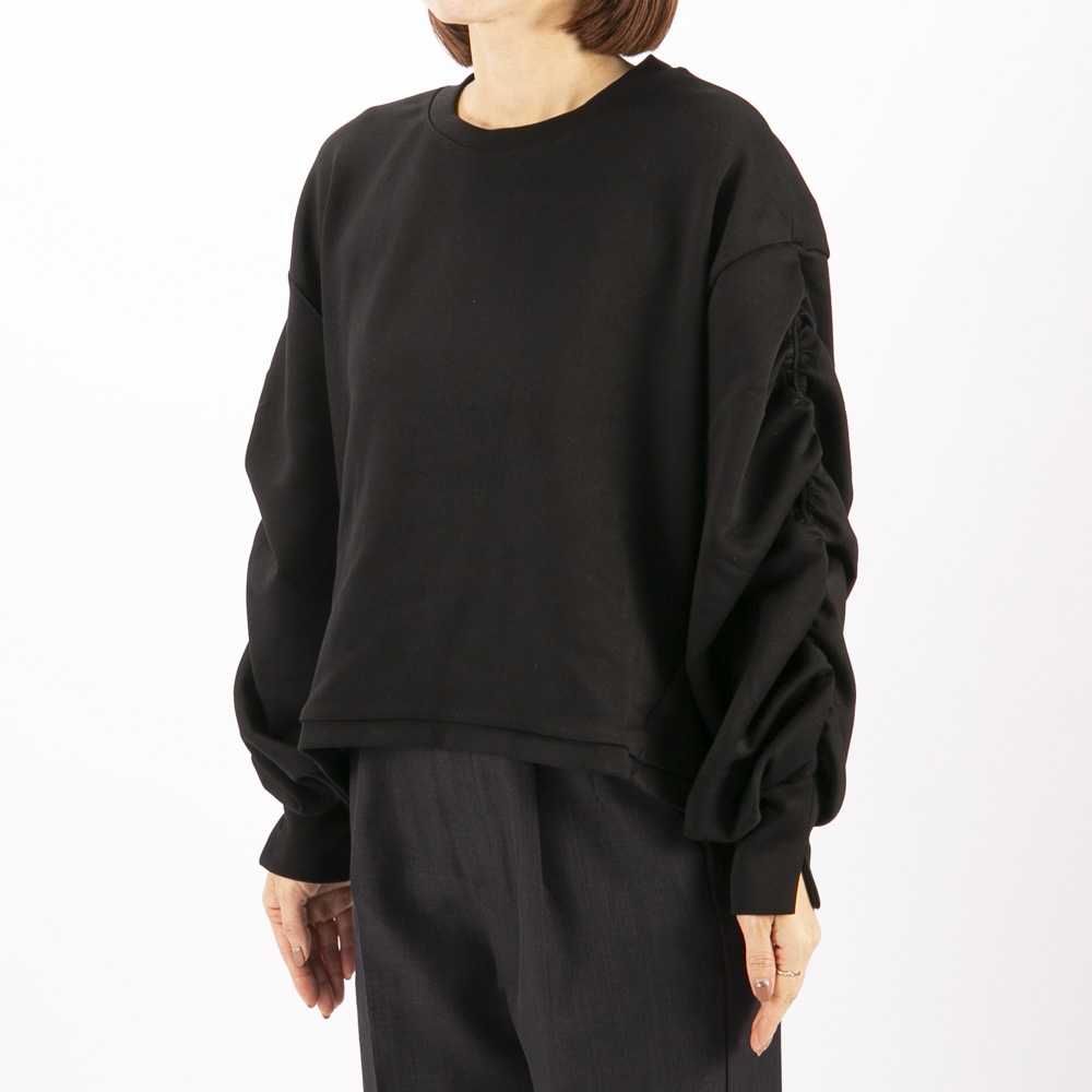 バントロア vingtrois レディーストップス ギャザリングスリーブ PO (09) 980-22109【FITHOUSE ONLINE SHOP】