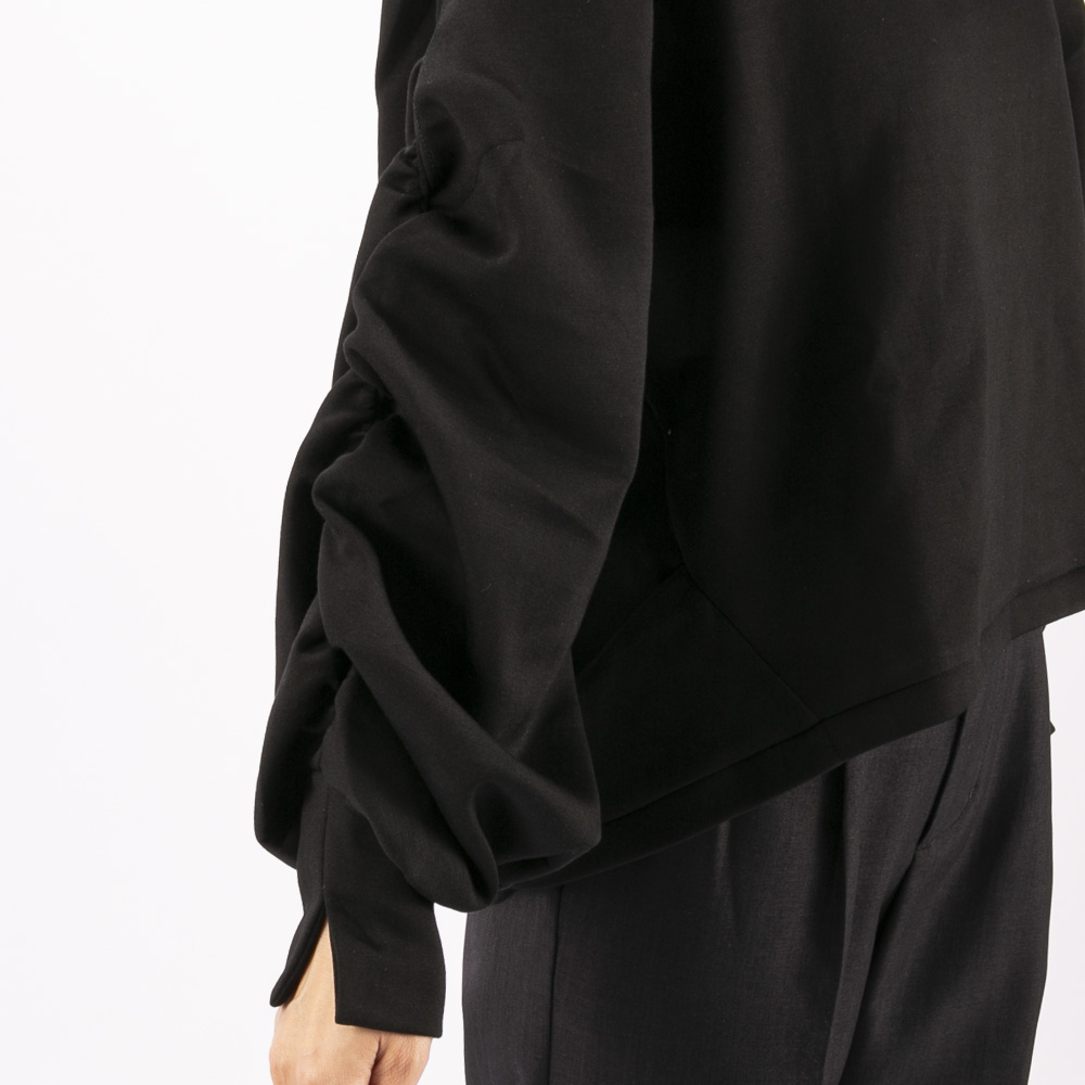 バントロア vingtrois レディーストップス ギャザリングスリーブ PO (09) 980-22109【FITHOUSE ONLINE SHOP】