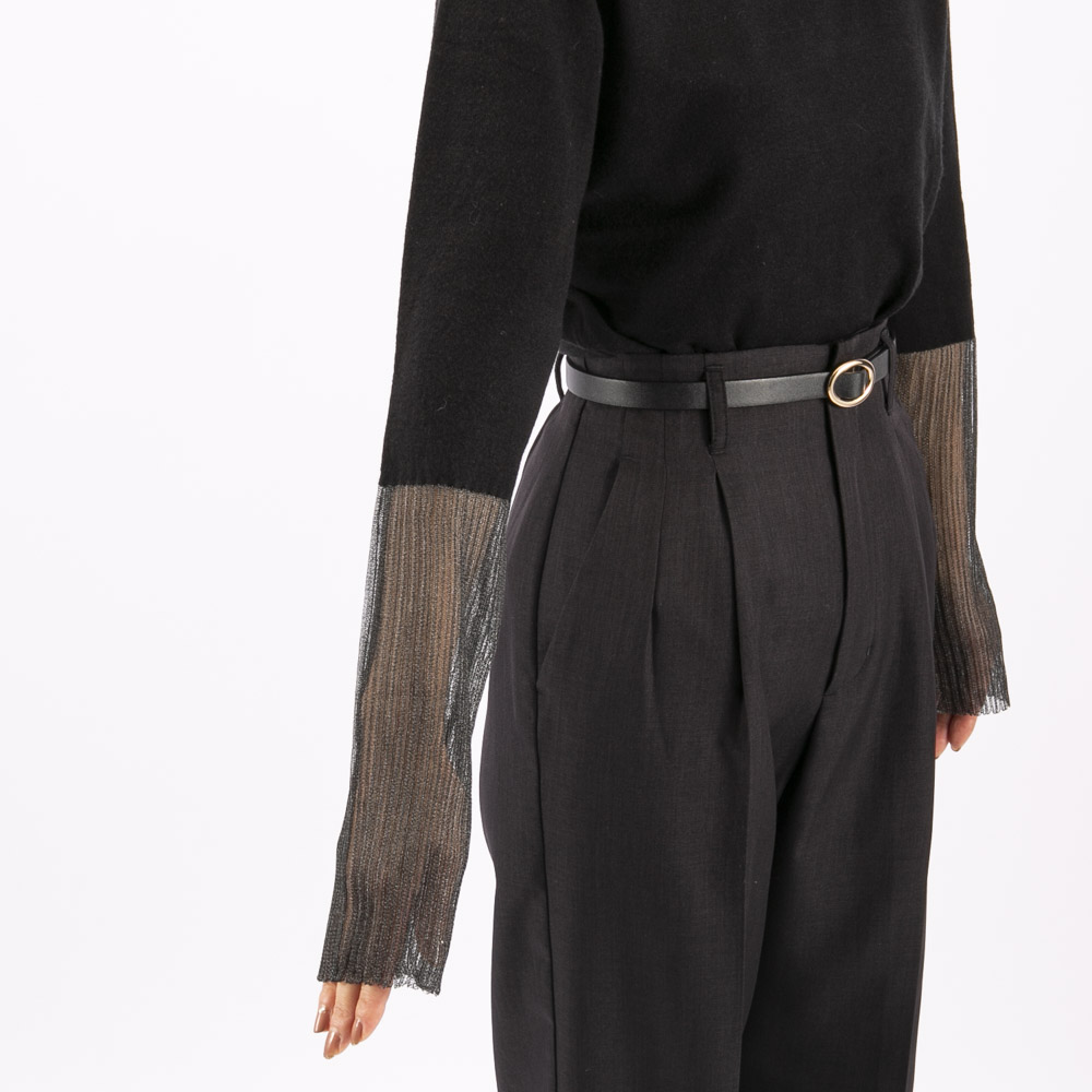 バントロア vingtrois レディーストップス シアー切り替え前後2WAYプルオーバー 929-12100【FITHOUSE ONLINE SHOP】