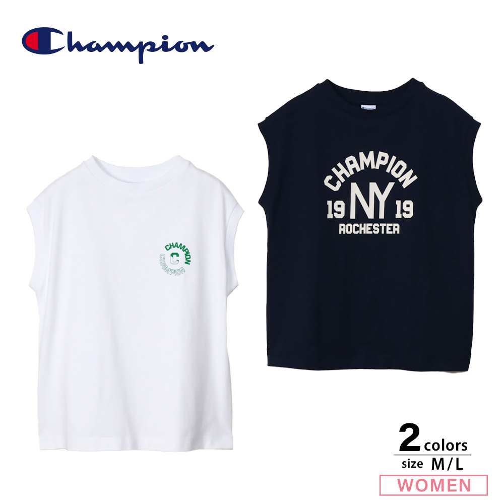 チャンピオン champion レディーストップス SLEEVELESS SHIRT CW-Z321【FITHOUSE ONLINE SHOP】