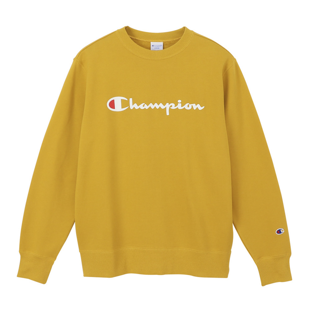 チャンピオン champion メンズトップス フロントロゴ スウェットシャツ C3-Q002【FITHOUSE ONLINE SHOP】